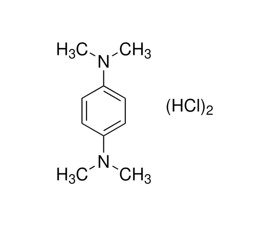 image de la molécule N,N,N′,N′-Tetramethyl-p-phenylenediamine dihydrochloride