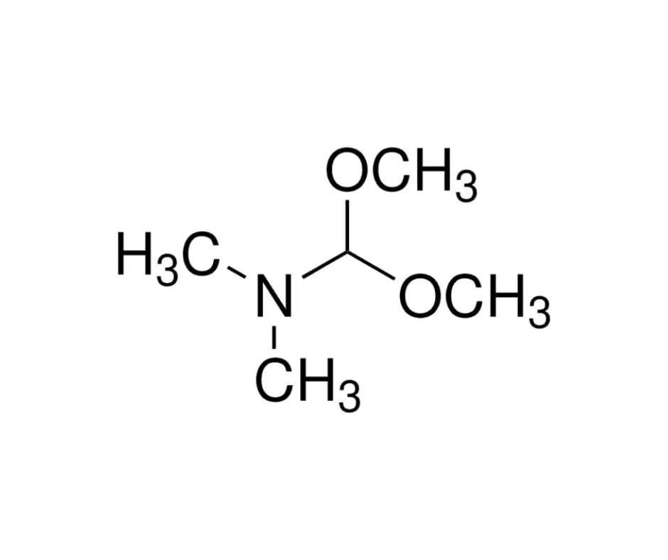 image de la molécule N,N-diméthylformamide diméthyl acétal