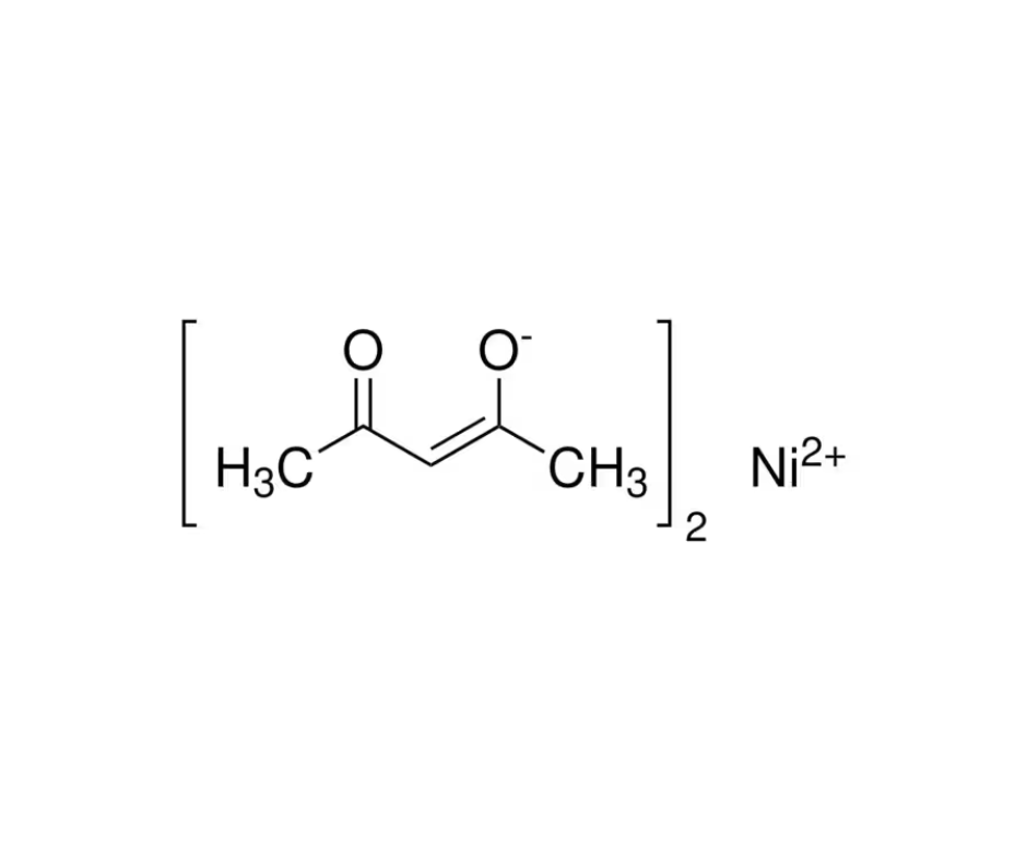 image de la molécule Nickel(II) acetylacetonate