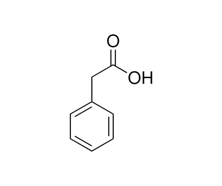 image de la molécule Phenylacetic acid