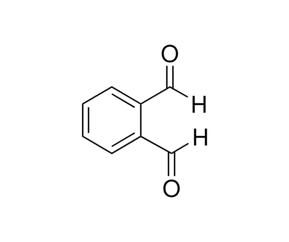 image de la molécule Phthaldialdéhyde