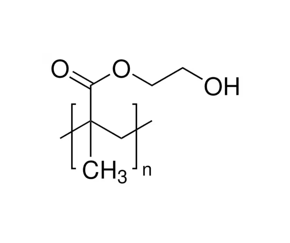 image de la molécule Poly(méthacrylate de 2-hydroxyéthyle)