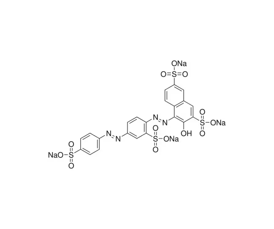 image de la molécule Ponceau S