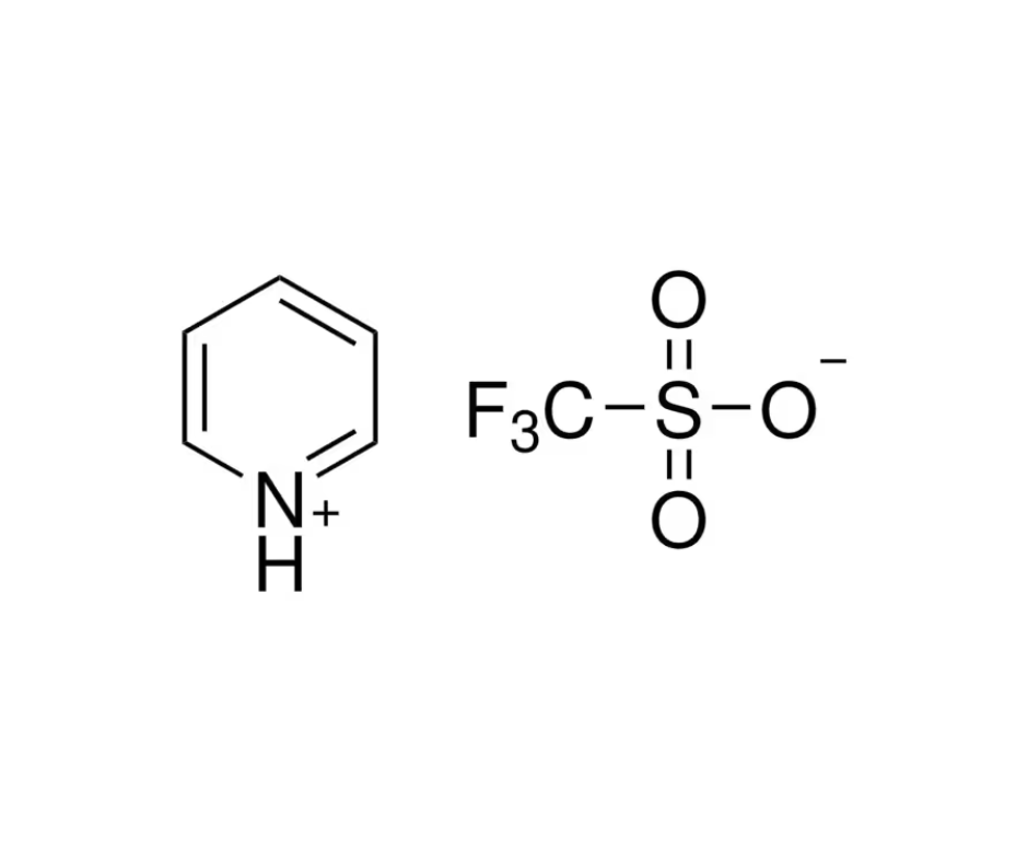image de la molécule Pyridinium trifluoromethanesulfonate