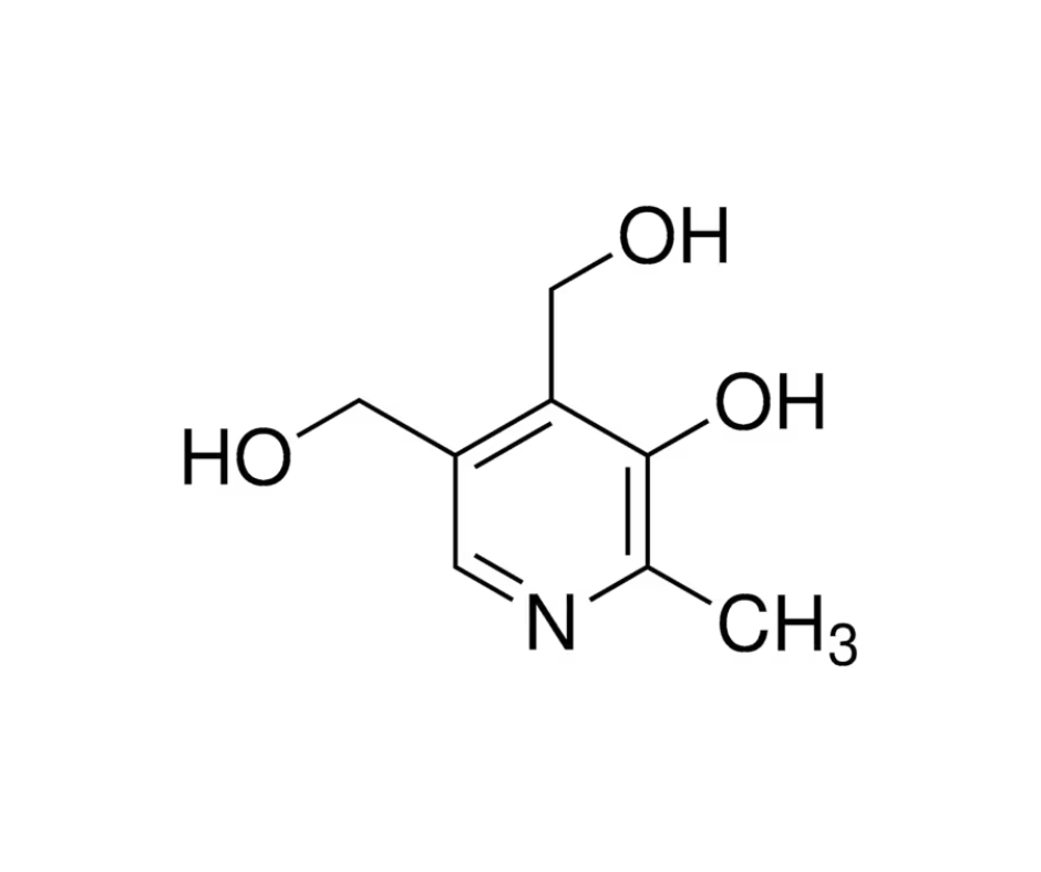 image de la molécule Pyridoxine