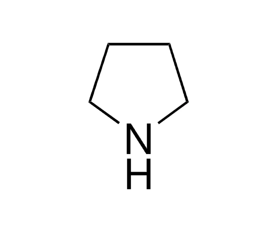 image de la molécule Pyrrolidine