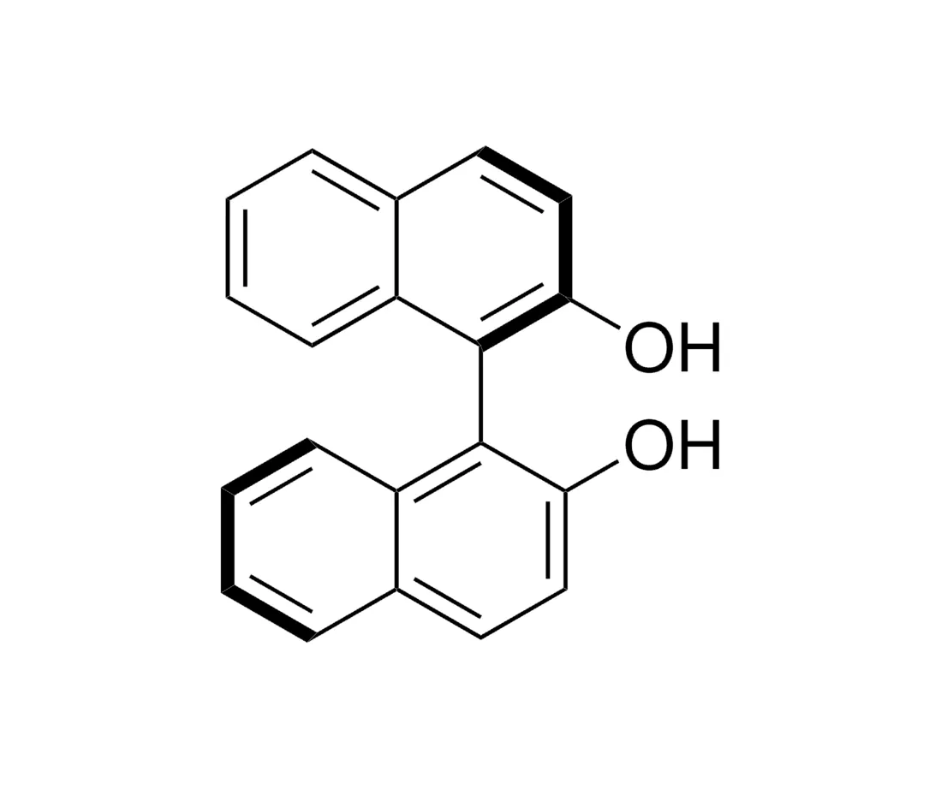image de la molécule (R)-(+)-1,1′-Bi(2-naphthol)