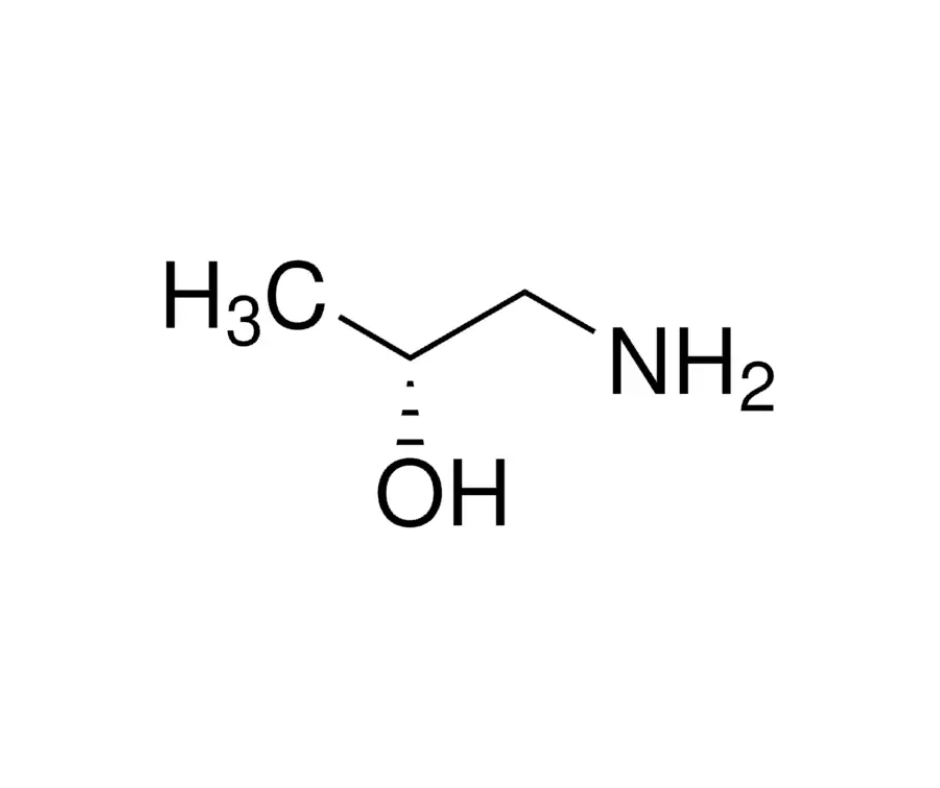 image de la molécule (R)-(−)-1-Amino-2-propanol