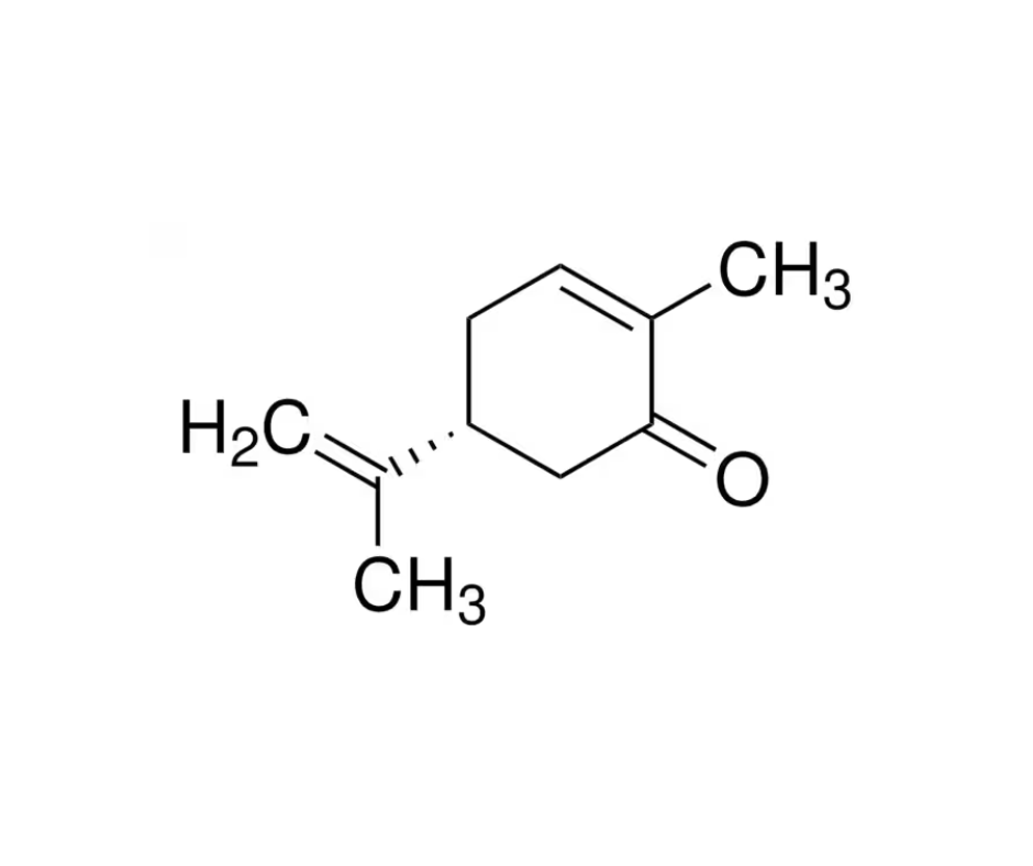 image de la molécule (R)-(−)-Carvone