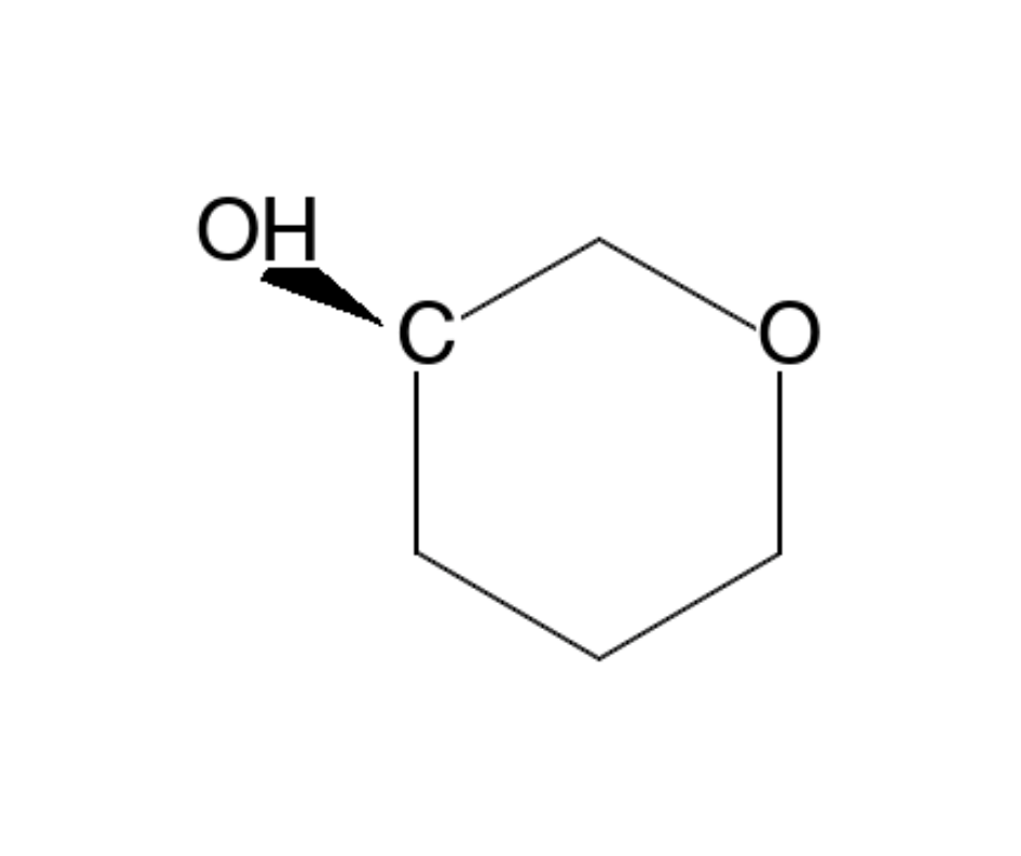 image de la molécule (R)-Tetrahydro-2H-pyran-3-ol