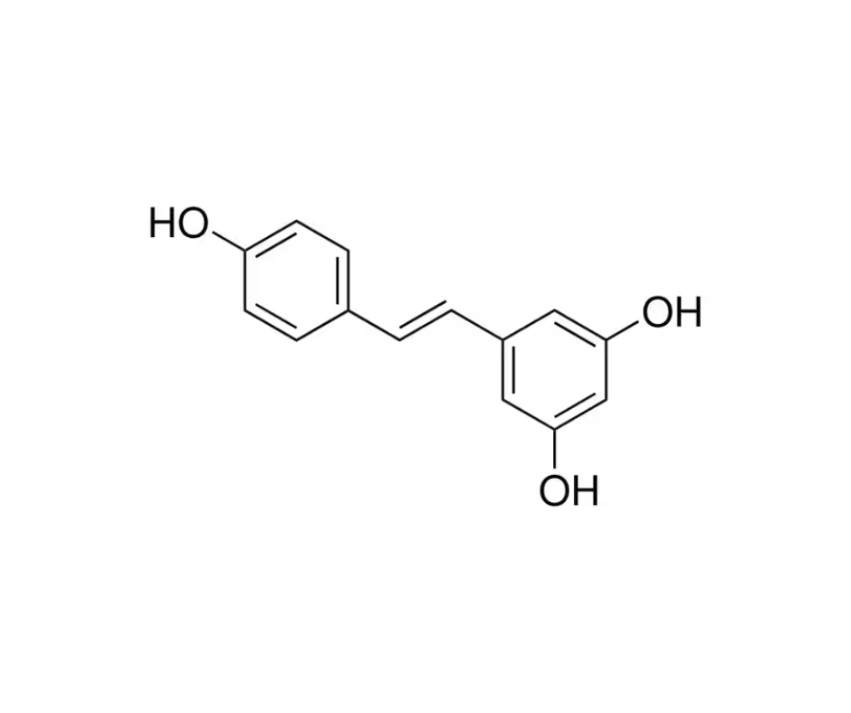 image de la molécule Resvératrol