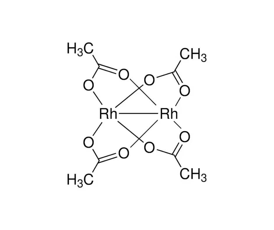 image de la molécule Rhodium(II) acetate dimer