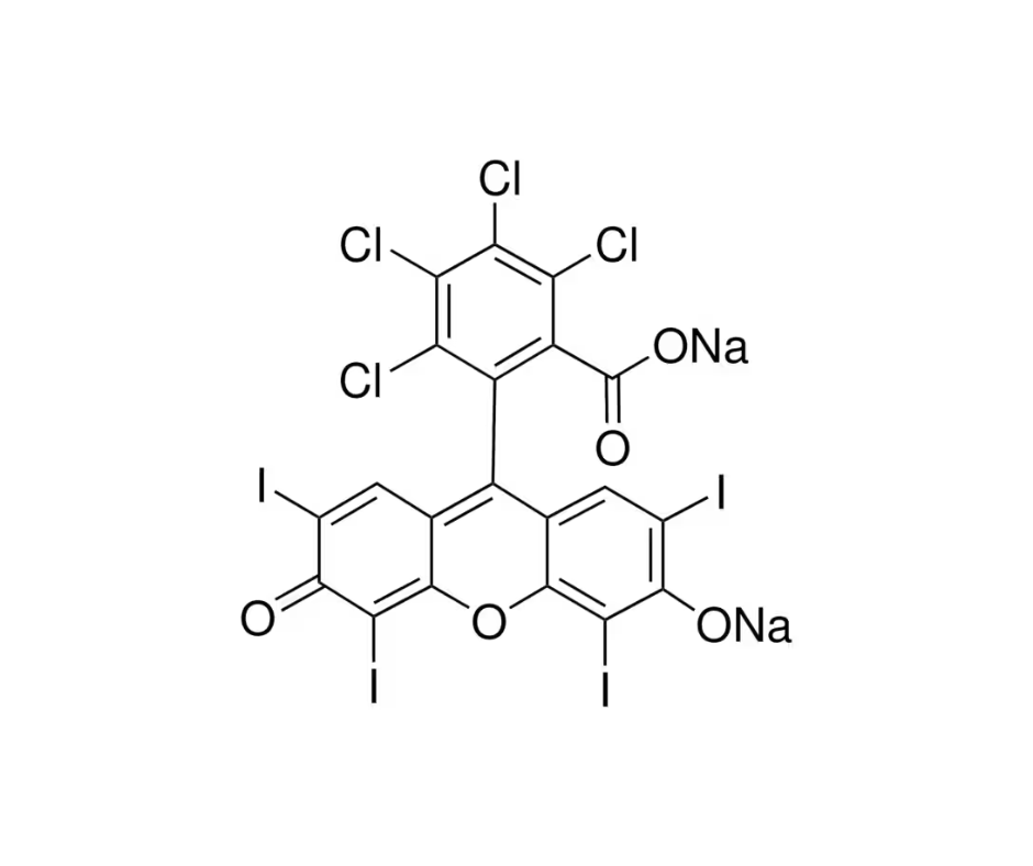 image de la molécule Rose bengal