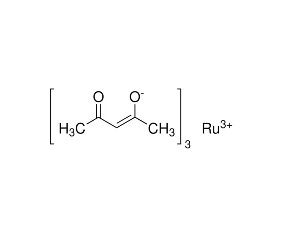 image de la molécule Ruthenium(III) acetylacetonate