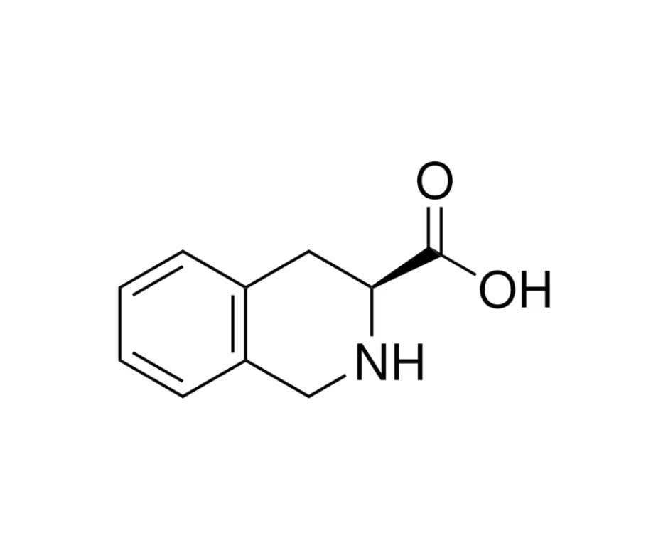 image de la molécule (S)-1,2,3,4-Tetrahydro-3-isoquinolinecarboxylic acid