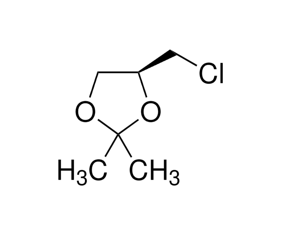 image de la molécule (S)-(−)-4-(Chloromethyl)-2,2-dimethyl-1,3-dioxolane