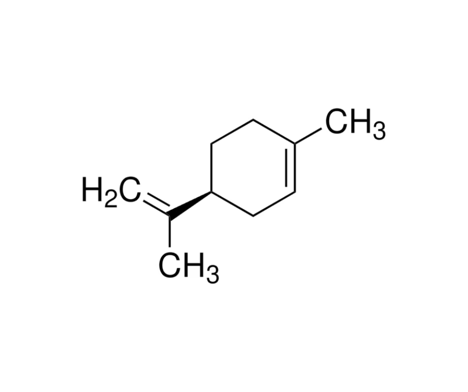 image de la molécule (S)-(−)-Limonene