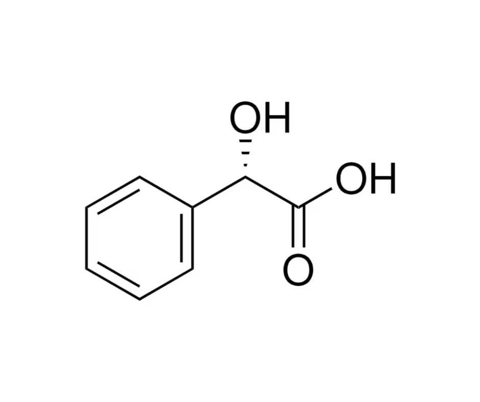 image de la molécule (S)-(+)-Mandelic acid