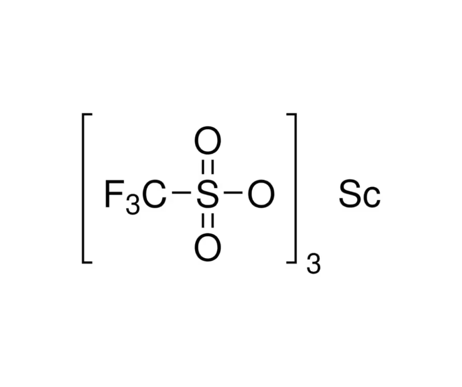 image de la molécule Scandium(III) triflate