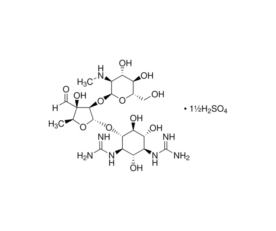 image de la molécule Streptomycin sulfate salt