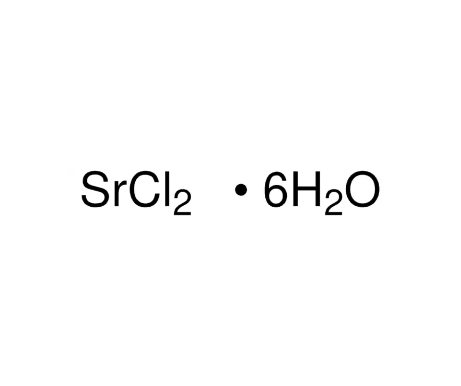 image de la molécule Strontium chloride hexahydrate