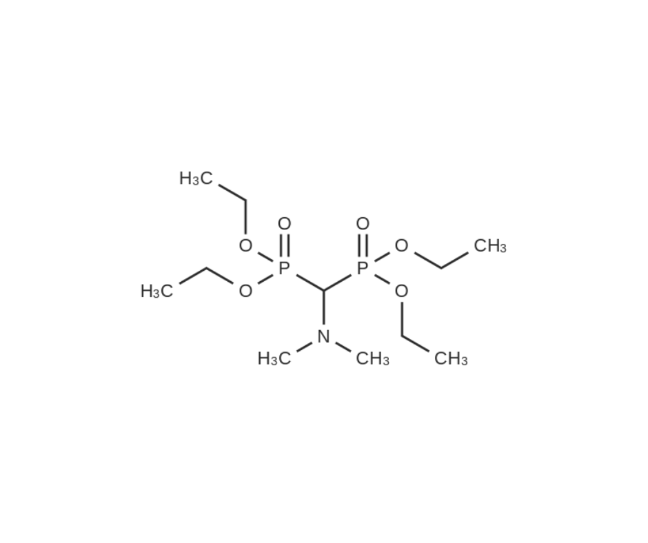 image de la molécule Tetraethyl ((dimethylamino)methylene)bis(phosphonate)