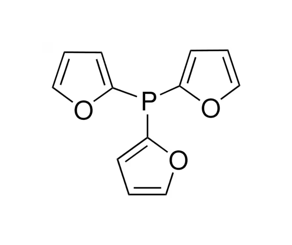 image de la molécule Tri(2-furyl)phosphine