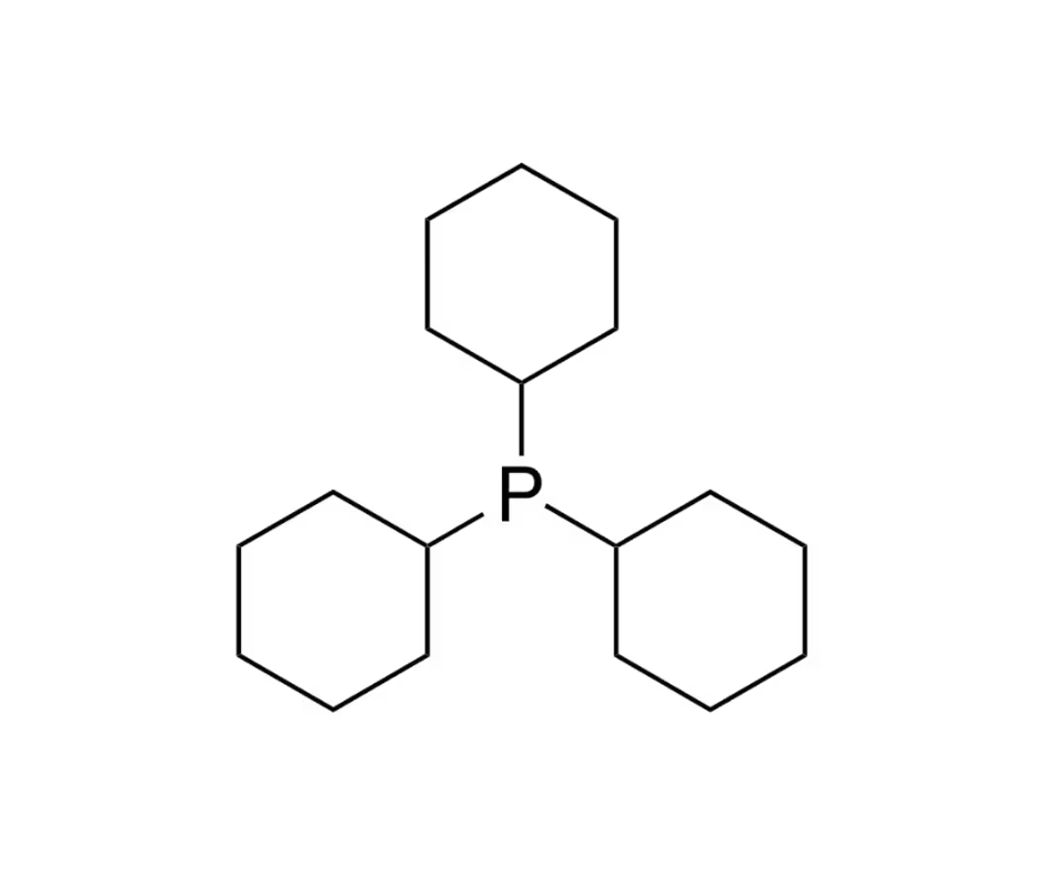 image de la molécule Tricyclohexylphosphine