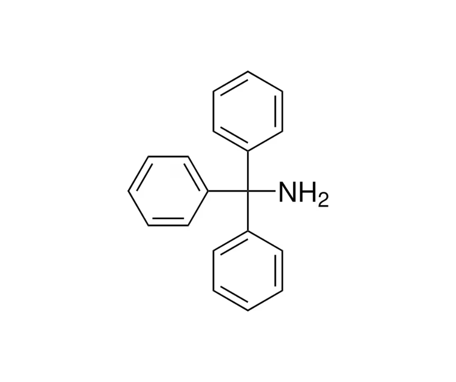 image de la molécule Triphenylmethylamine