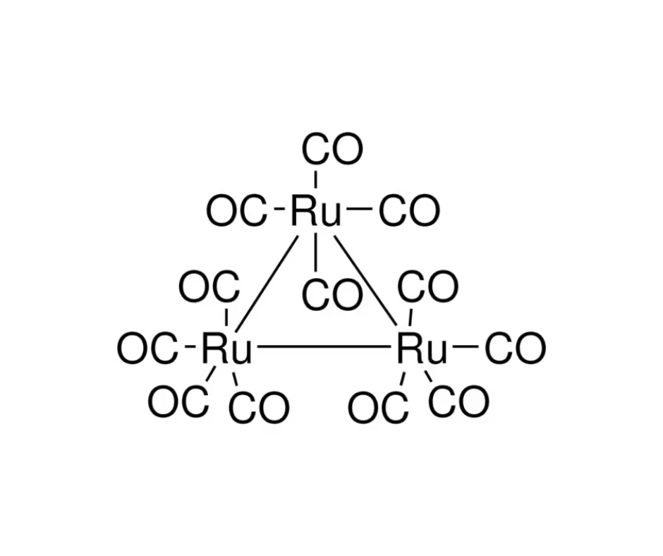 image de la molécule Triruthenium dodecacarbonyl