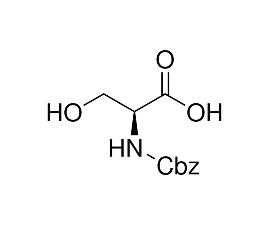 image de la molécule Z-Ser-OH