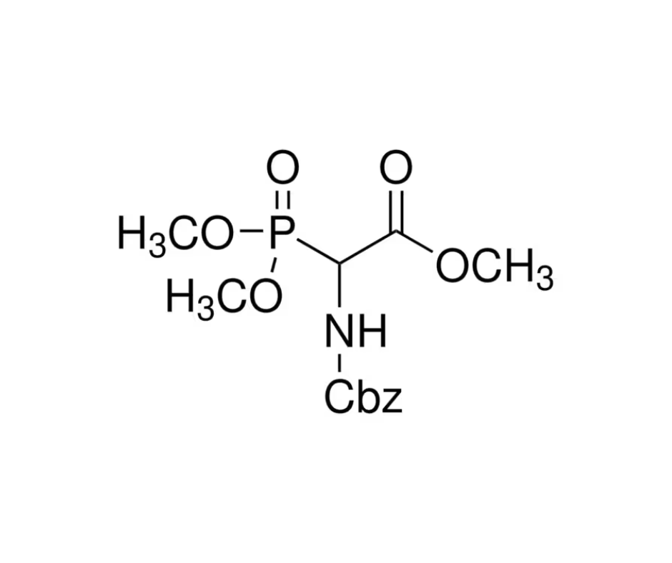 image de la molécule Z-α-Phosphonoglycine trimethyl ester