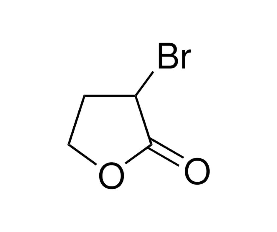 image de la molécule α-Bromo-γ-butyrolactone