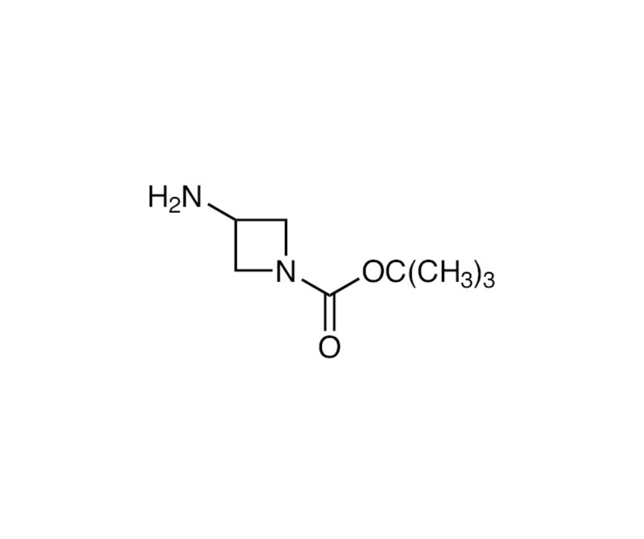 image de la molécule tert-Butyl 3-Aminoazetidine-1-carboxylate