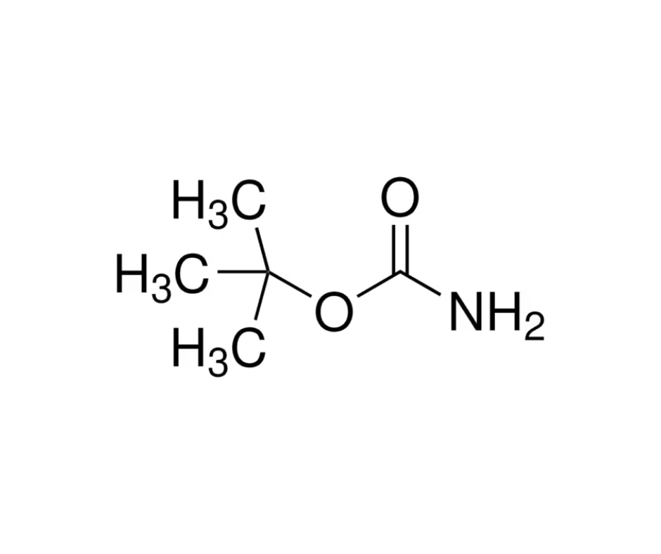 image de la molécule tert-Butyl carbamate